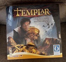 Templar The Secret Treasures Board Game Queen Games NEW Sealed