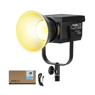 Nanlite FS-300B 300W Bi-Color LED Spotlight-2700K-6500K Adjustable CRI 96,App...