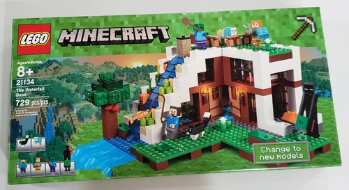 Lego 21134 Die Wasserfallbasis NEU Minecraft ERFAHRENER VERKÄUFER von 20+ Jahren