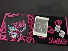 SWAG Golf Mish Mosh Items; Swag Ball Markers, Putter Cover, Towel/ Shirt 