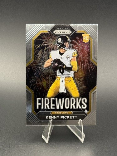 Kenny Pickett #F-19 2022 Panini Prizm Fireworks card