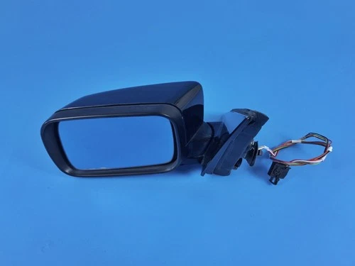 99-03 BMW E39 525I 530I 540I LEFT DRIVER SIDE NON-FOLD MIRROR JET BLACK