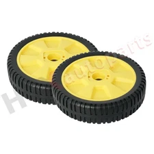 2 Pack Push Mower Wheels for 14SE/14SB/14PZ/JA65/JX75 Fits John Deere AM115138