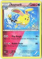 Azumarill 77/114 Uncommon Steam Siege Pokemon Lightly Played on eBay