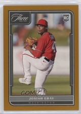 2022 Panini Three and Two Rookies Gold 6/25 Josiah Gray #111 10k8
