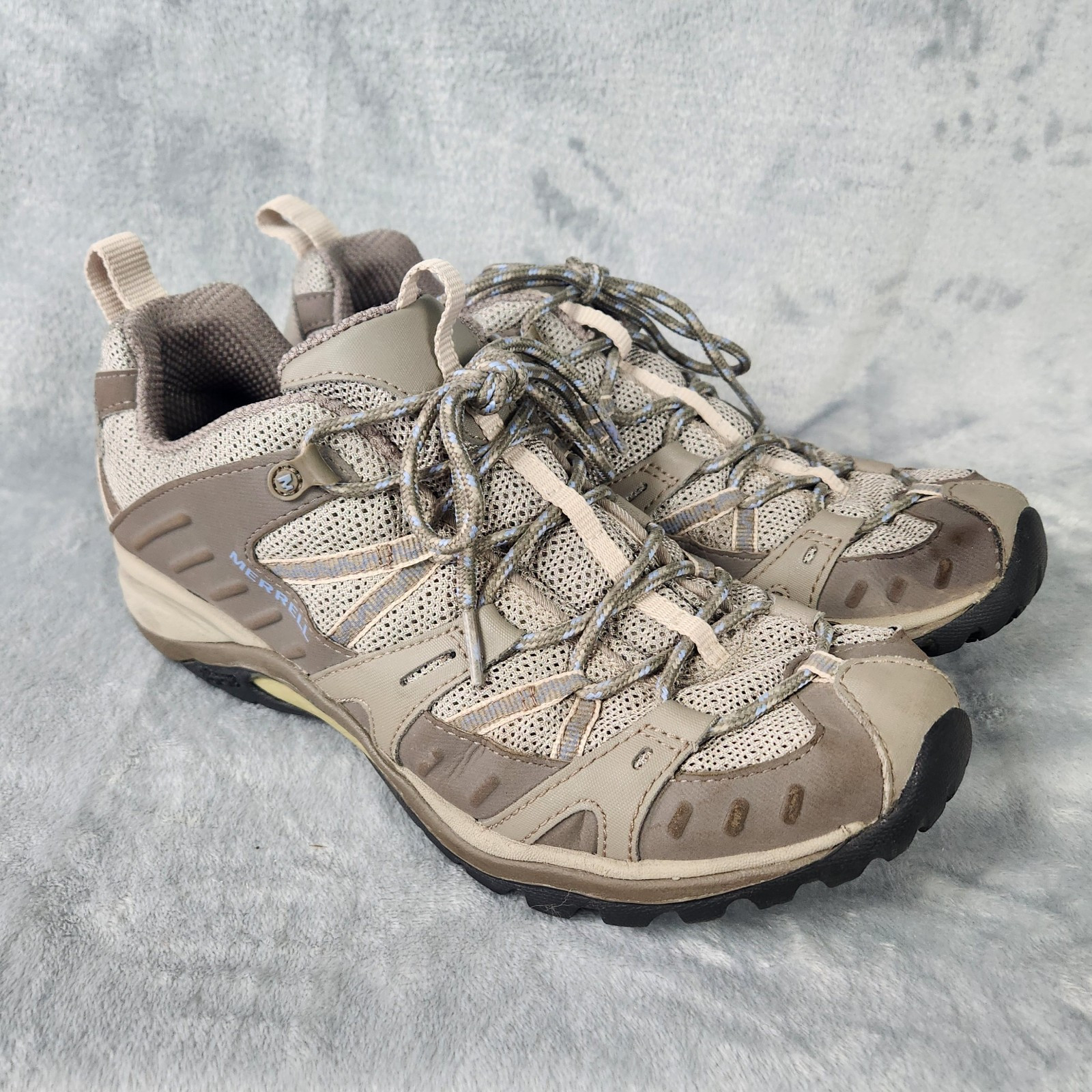 Merrell scarpe da trekking donna Siren Sport 2 suola Vibram oliva abbronzatura campeggio US 9 5