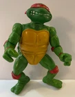 Vintage 1988 TEENAGE MUTANT NINJA TURTLES Raphael SOFT HEAD Figure Playmates Red