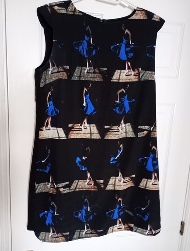 Ted Baker Mini Sleeveless Fully Lined Dress In Black Size 4