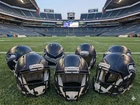 DK Metcalf Signed Seattle Seahawks Authentic Full Size Helmet BAS COA Warning Ta