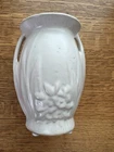 McCoy Pottery 6 Vase Flowers Matte White. Excellent Condition