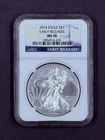 2014 Silver American Eagle MS-70 NGC * Flawless *