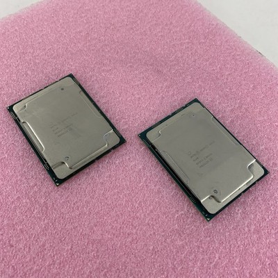 Xeon Gold 6140 SR3AX Intel 18-Core 2.3 GHz Skylake Processor Tested Lot of 2x
