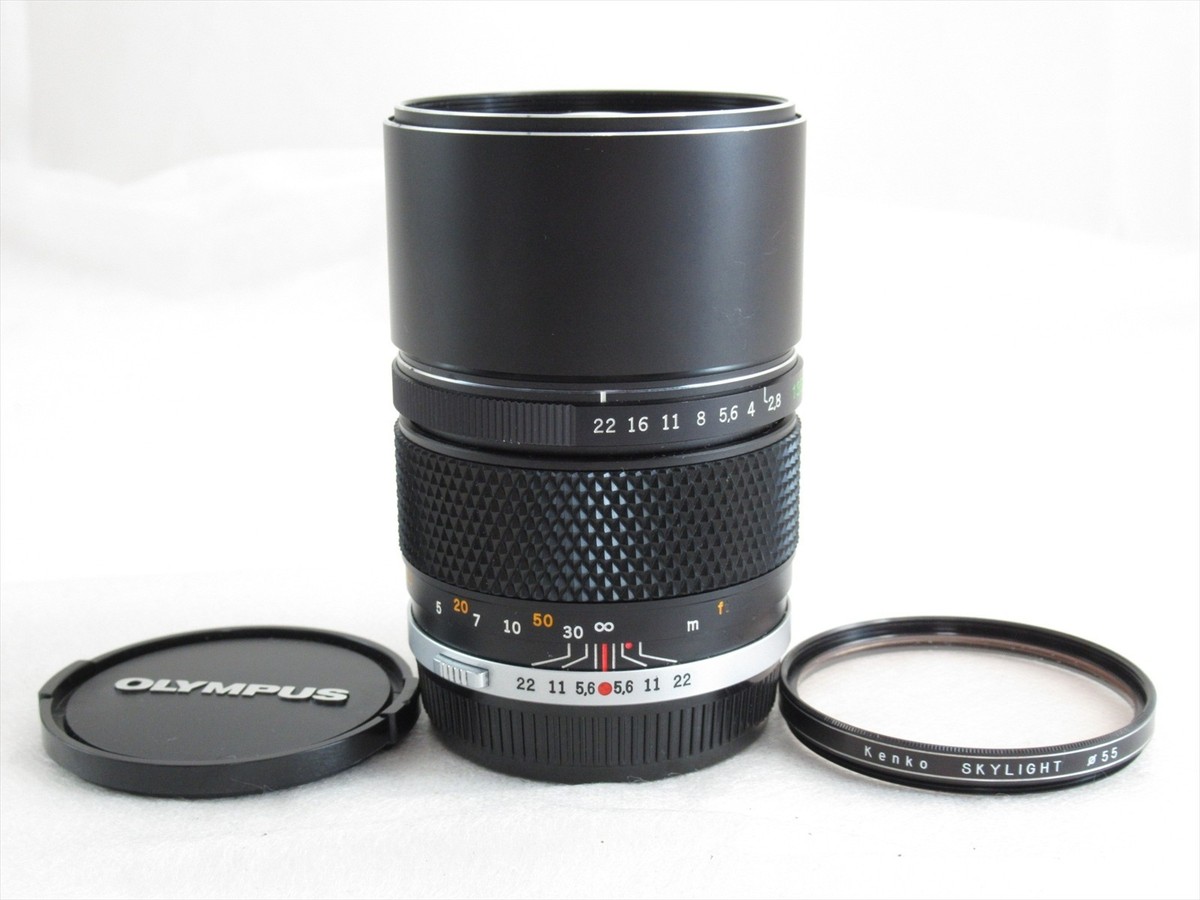 EXC+++++!!】Olympus OM-System E.zuiko Auto-T 135mm f/2.8 Lens w