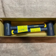 Estwing CCD45 Dead Blow Hammer  Soft Face  45 oz. - Quantity  Box of 2 Tools Blu