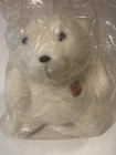 Vintage 1993 Coca-Cola (Coke) Chubby Polar Bear Plush Stuffed Animal Toy 7"