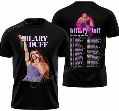 Hilary Duff The Lucky Me World Tour 2026 T-Shirt , All Size | eBay