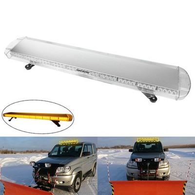 12V 88 LED Auto Frontblitzer Orange Blitzlicht Warnleuchte Strobe Licht LKW PKW