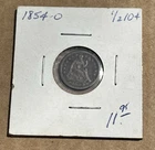 1854-O Seated Liberty Half Dime w/ Arrows