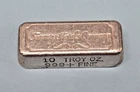 Ten Ounce ( 10 oz. ) .999 Silver Bar Security Metals Company