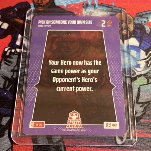 Bo Jackson Battle Arena - Alpha Edition - PL28 - Pick On Someone Your Own Size