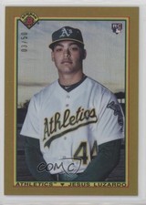 2020 Bowman 1990 Bowman Gold Refractor 3/50 Jesus Luzardo #90B-JL 0ft3