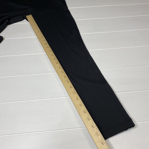 Athleta Back zipper pockets Outer ankle zippers High Rise Black Pants Size S - Picture 14 of 18