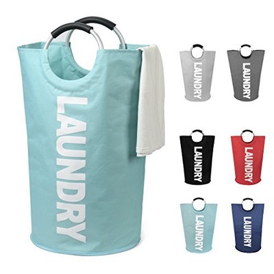Large Laundry Basket Collapsible Hamper Tall Foldable Clothes Bag Washing Bin