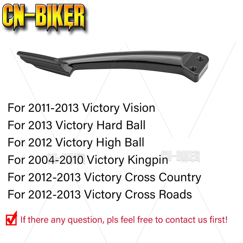 Palanca de cambios estilo aerodinámico talón puntera para Victory Vision Cross Country Cross Roads Foto 2 de 4