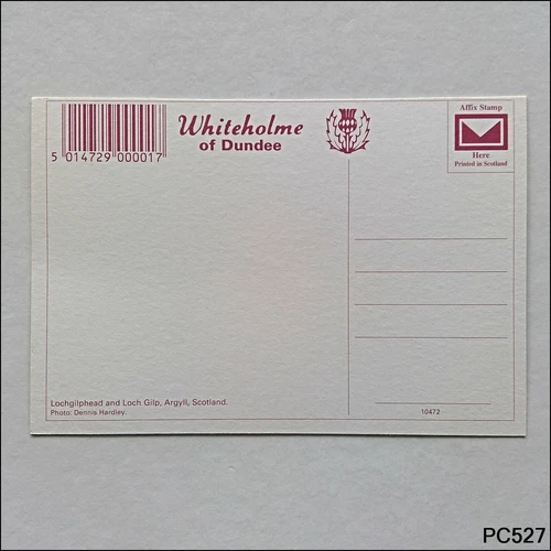 Lochgilphead and Loch Gilp Argyll Scotland Postcard (P527) - Picture 2 of 2