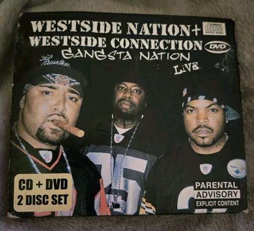 Westside Connection Gangsta Nation Live DVD VIDEO CONCERT hard core rap Ice Cube