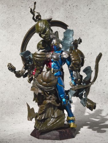 特撮 Kikaider 01 & Double Machine Used Bandai S.I.C. Kikaider 01 & Double Machine VOL.38 PVC