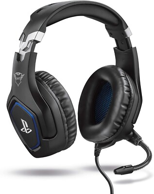 Trust GXT488 Forze PS4/PS5 Gaming Kopfhörer  kabelgebunden Schwarz