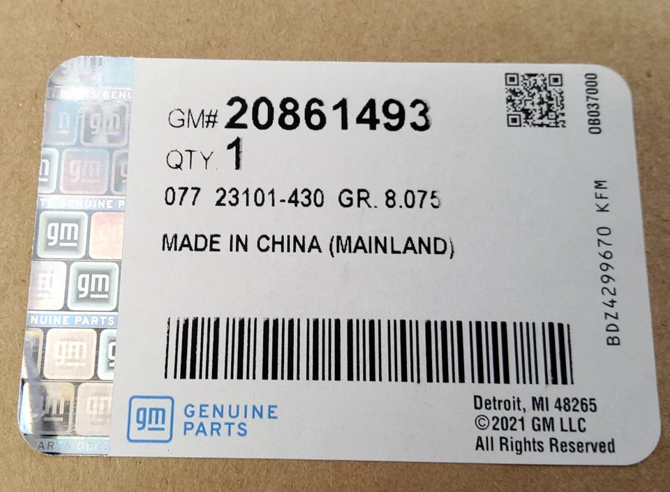 Nuevo conjunto de cable de liberación de pestillo de campana con impresión blanca GM para terreno Equinox 10-17 Foto 4 de 4