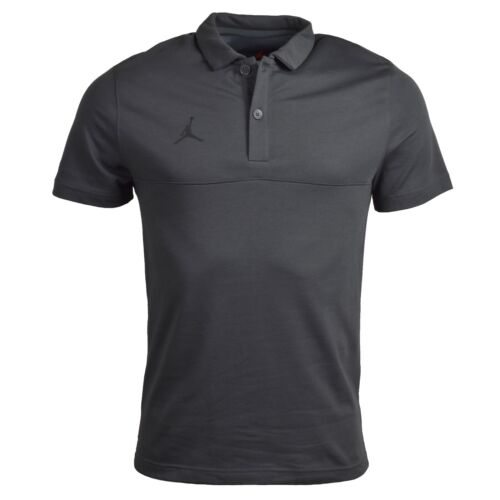 Nike Jordan Men's Polo Shirt – Black, White, or Gray – Jumpman Logo Golf Casual - Picture 6 of 13
