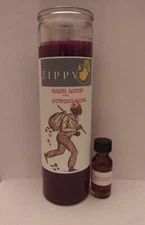 High John The Conqueror Spiritual Candle with Oil **QUICK RESULTS** MONEY POWER
