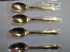 International Stainless Flatware Golden Rose ...