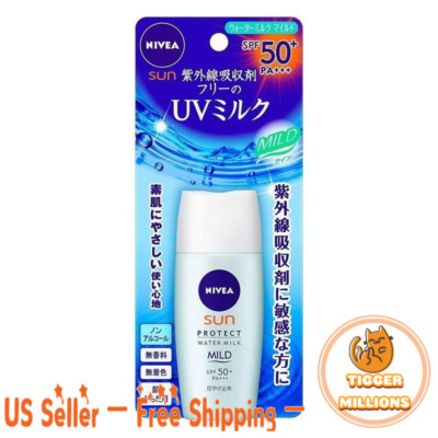 [US Seller] NIVEA Sun Protect Water Milk Mild SPF50+ PA+++ 30ml Japan Import New