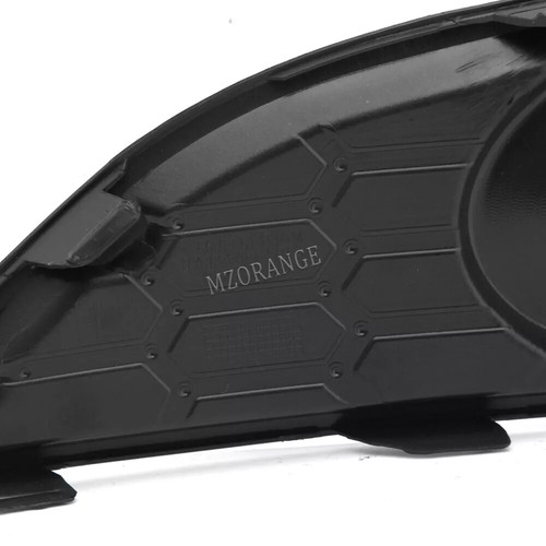 2PCS Honeycomb Front Fog Light Covers Black For Ford Fiesta MK7 2013-2017 EU - Picture 7 of 12