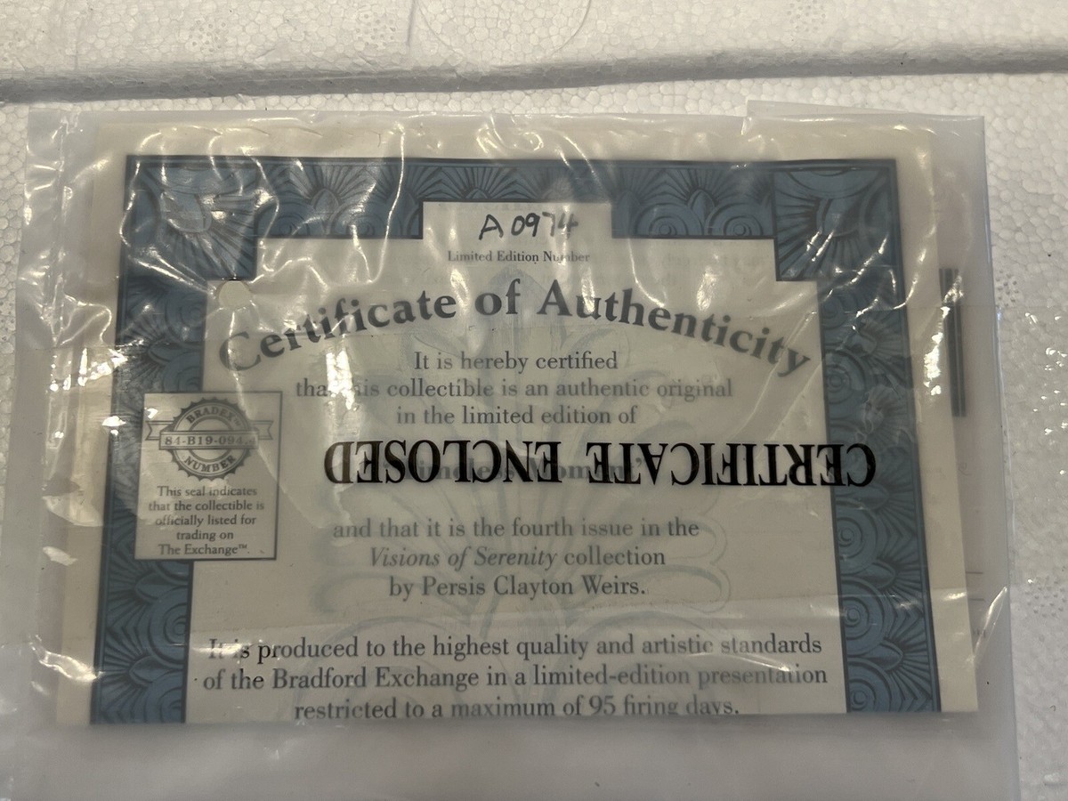 ☆vintage インテリア プレート 2005 Bradford Exchange 