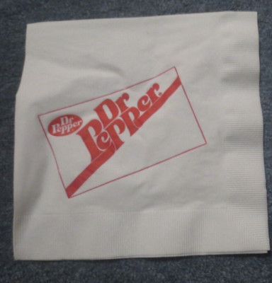 Set of 2 Dr Pepper Paper Dinner Napkins | eBay