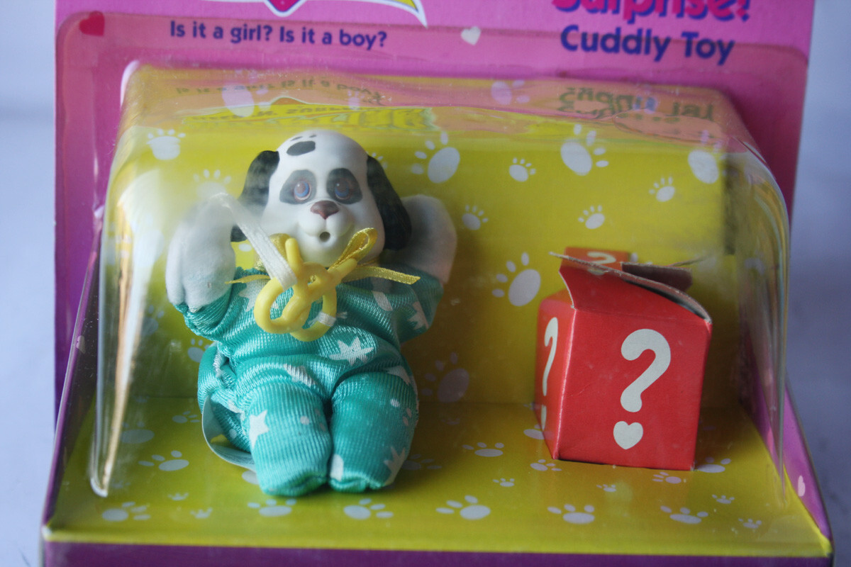 RARO VINTAGE 1993 My Little Puppy Sorpresa Sleep 'N Surprise Glow - Hasbro (Nuovo) - Foto 5