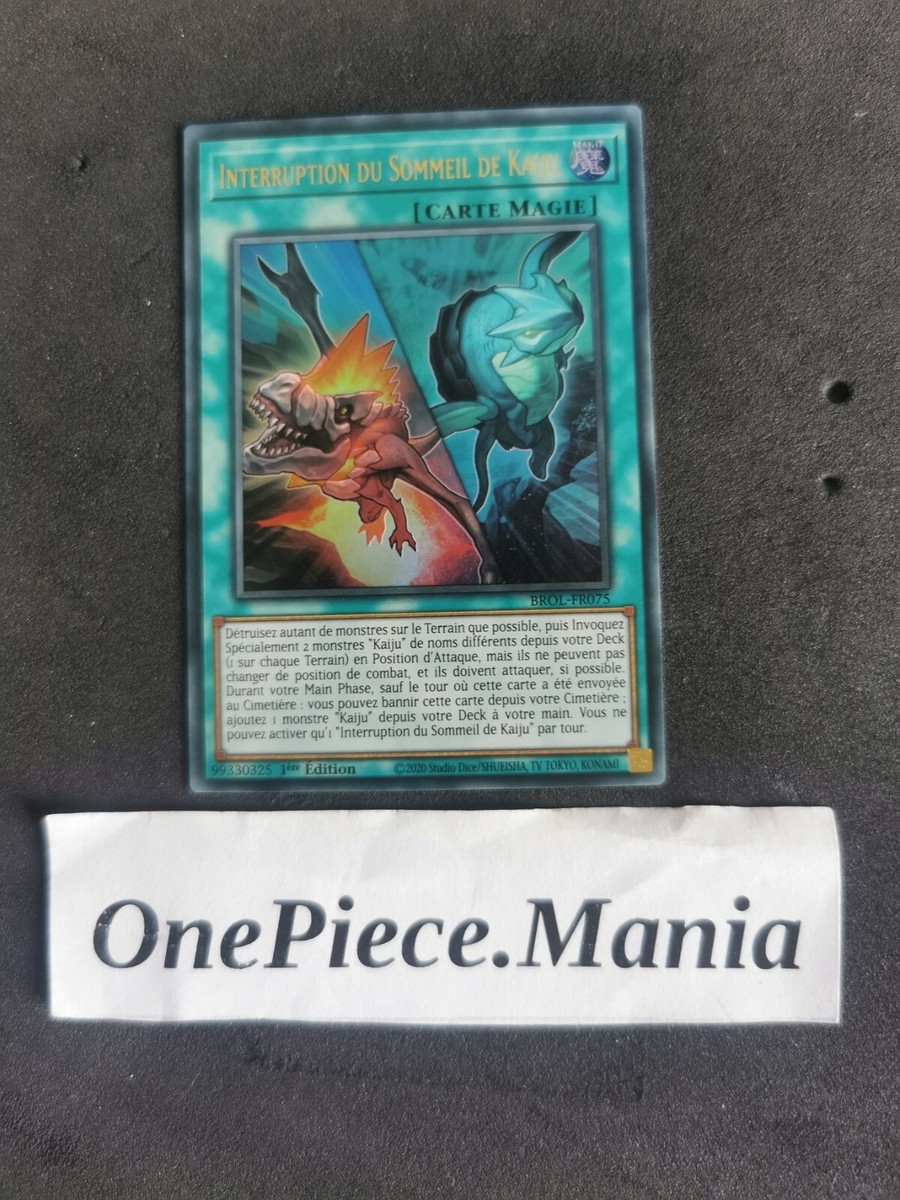 new kaiju cards yugioh Amazon.com: Yu-Gi-Oh! - Interrupted Kaiju Slumber - BLHR-EN087 - Secret  Rare - 1st Edition