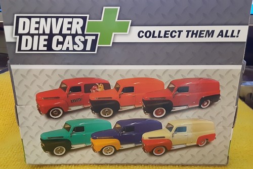 Denver Diecast-Menards Sunoco Blue/Yellow Iconic 1948 Ford Panel Truck 1/48-"O" - Picture 5 of 8