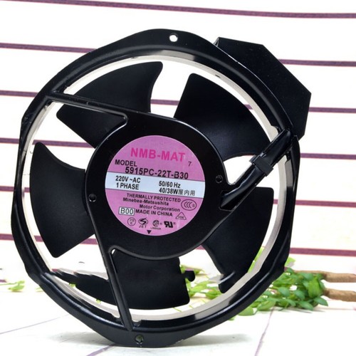 1PC New aluminum frame cooling fan axial fan 17cm 5915PC-22T-B30 220V 40/38W - Afbeelding 2 van 5