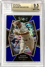 2022 Panini Select #194 Manny Machado BLUE PULSAR PRIZM BGS 9.5 (6/9)