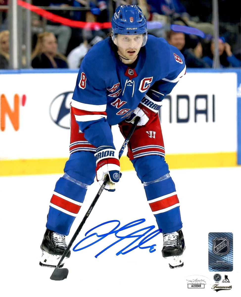 New York Rangers Jacob Trouba The new Captain! During The 2022 Stanley Cup  Play Offs Autographed 8x10 Photo Picture at 's Sports Collectibles  Store