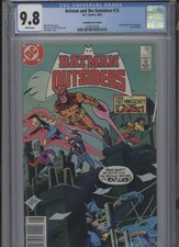 BATMAN AND THE OUTSIDERS #13 MT 9.8 CGC HIGHEST 1 OF 1 CANADIAN PRICE VARIANT 