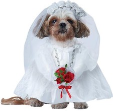 Puppy Love Bride Wedding ImPawsters Fancy Dress Up Halloween Dog Cat Pet Costume