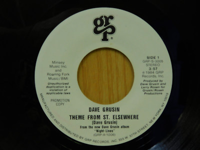 Dave Grusin pop 45 Theme From St. Elsewhere GR