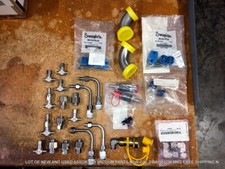 LOT OF NEW AND USED ASSORTED VACUUM PARTS NOR-CAL SWAGELOK MKS FREE SHIPPING N.